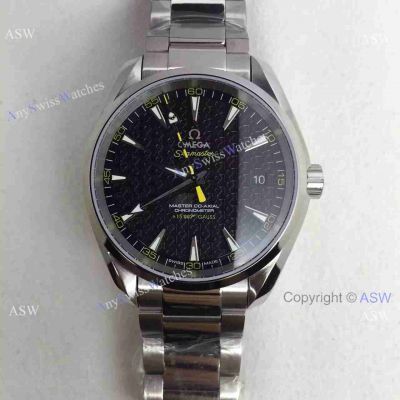 Swiss Copy Omega Aqua Terra 150m James Bond Spectre Stainless Steel Watch 